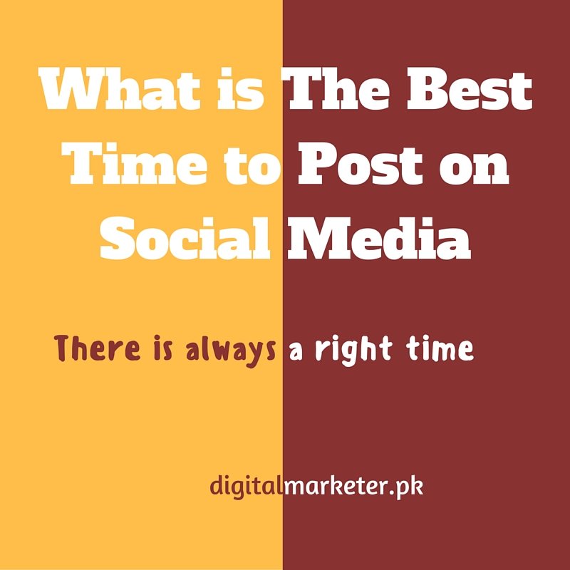 best time to post on social media