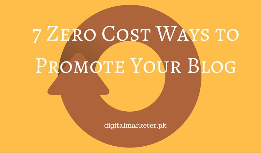 ways to promote your blog