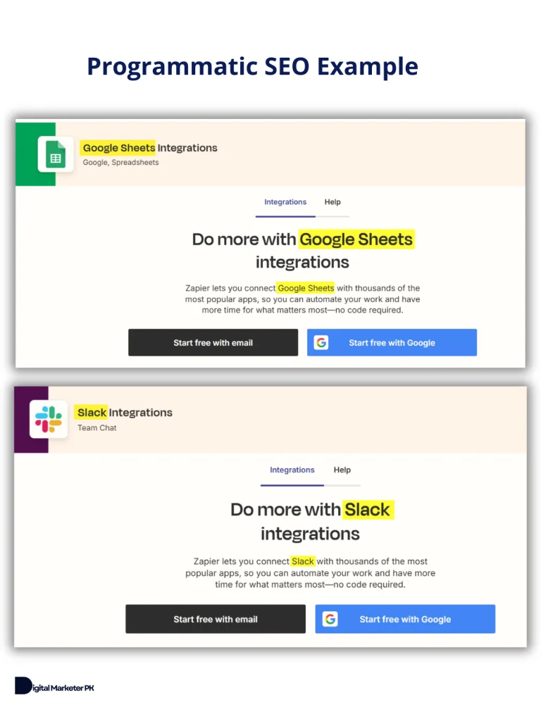 Programmatic seo examples